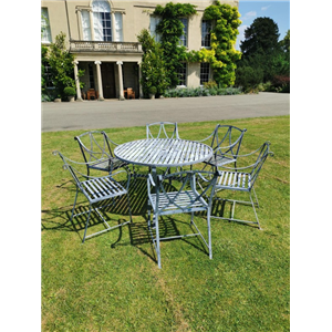 Cotswold Round Table Set 1.2m Table & 6 Chairs